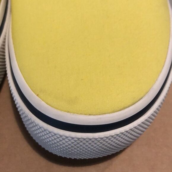 Sperry Shoe Men’s 8 women’s 9.5 Yellow Tennis Shoes B278 - Picture 2 of 5